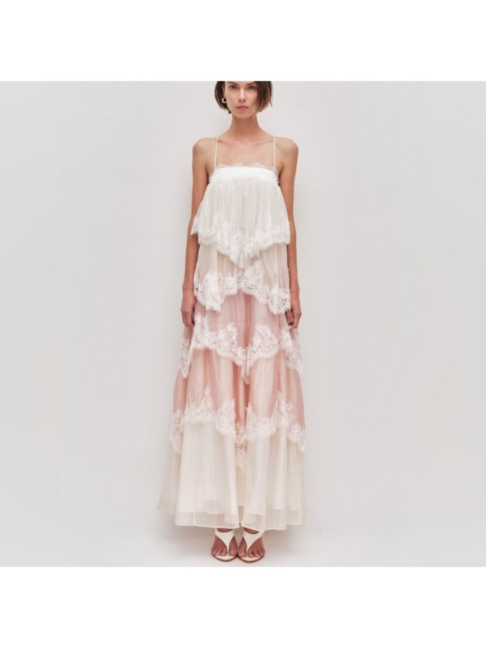 Pre Order Aje Ophelia Lace Gown Maxi Dress